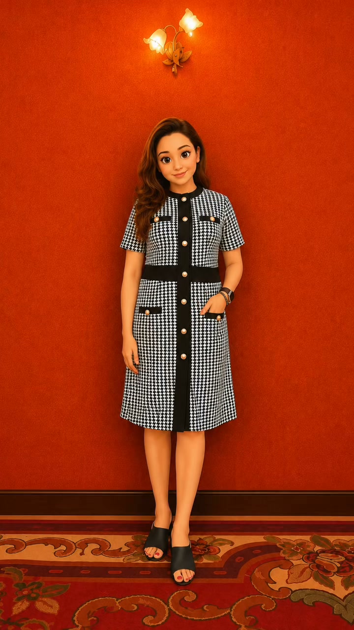 Checked bodycon dress with pockets in the front , 38 bust size, Price 1700, #BodyconDress #dress #SummerDress #onlineshopping #fyp #OOTD #DressToImpress | SFE Collection