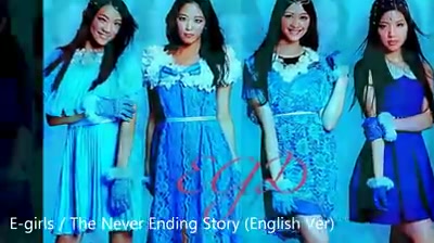 E-girls / The Never Ending Story (English Ver. + Subbed) | E-girls