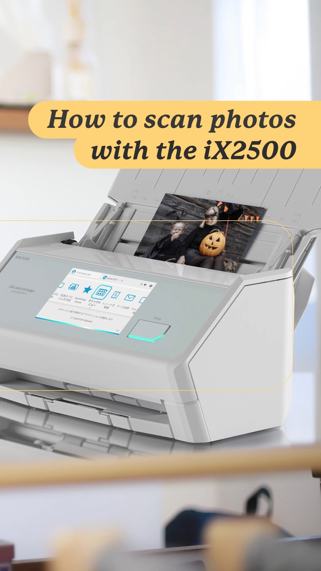 Safely and accurately digitize your photos with the ScanSnap iX2500 ...