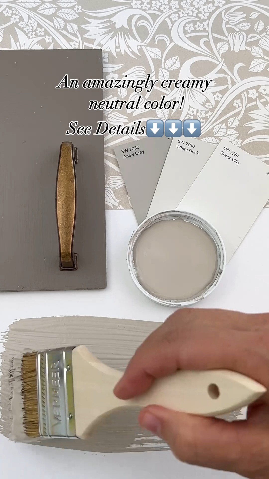🤔 Can you guess this stunning creamy neutral? Simplee DIY curated this ...