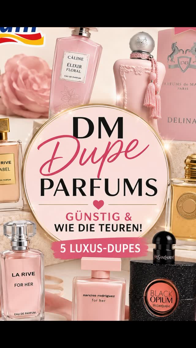 ✨ Die besten dm Parfum-Dupes! 🤍, Luxusduft zum kleinen Preis? Diese dm-Dupes überraschen wirklich! 😍, 💬 Welcher Duft ist dein Favorit?, 🛍️ Meine Beauty-Favoriten (Organizer, Spiegel, Pinsel & mehr)