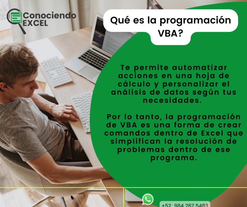 ¿Ya conoces la programación VBA? ¿La usas? Recuerda que si Entiendes a ...