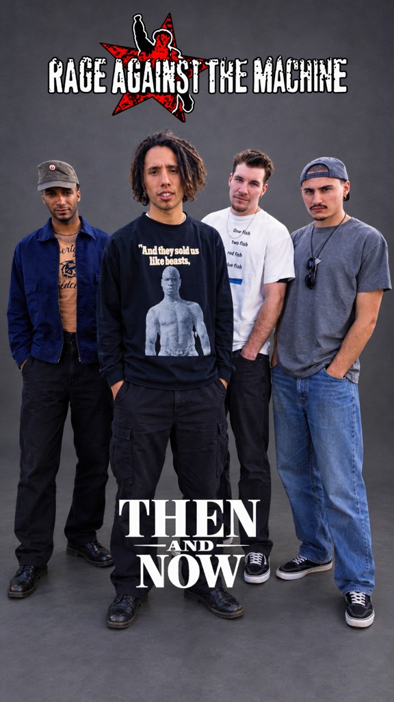 Rage Againts the Machine (1991-2004) Line-Up Then and Now