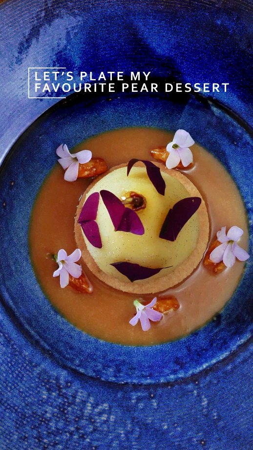 Edible rocks are a cool component for your fine dining desserts. If you ...