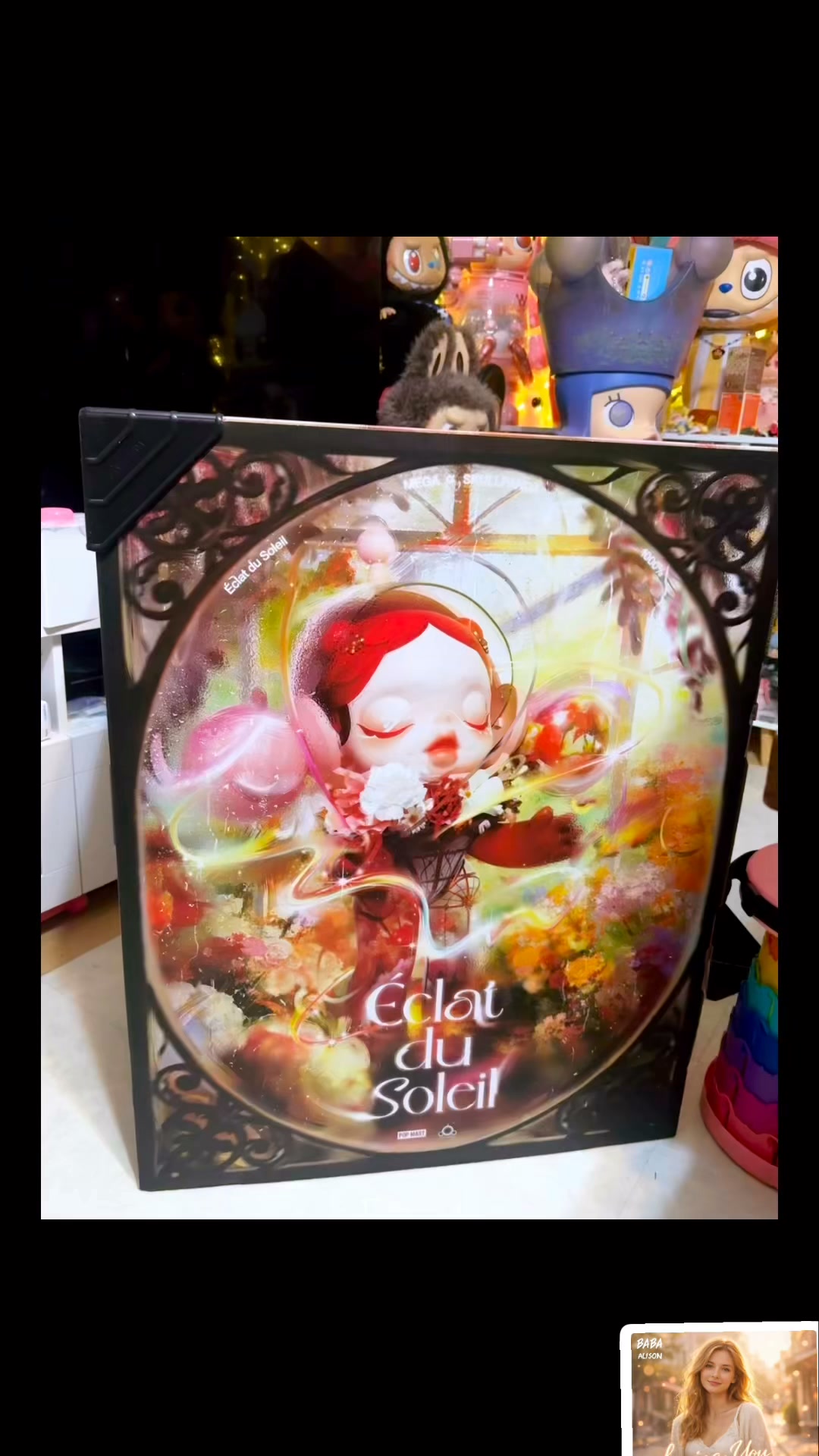 Mega a skullpanda 1000% eclat du soleil #popmartjapan | Sugar Gonzales