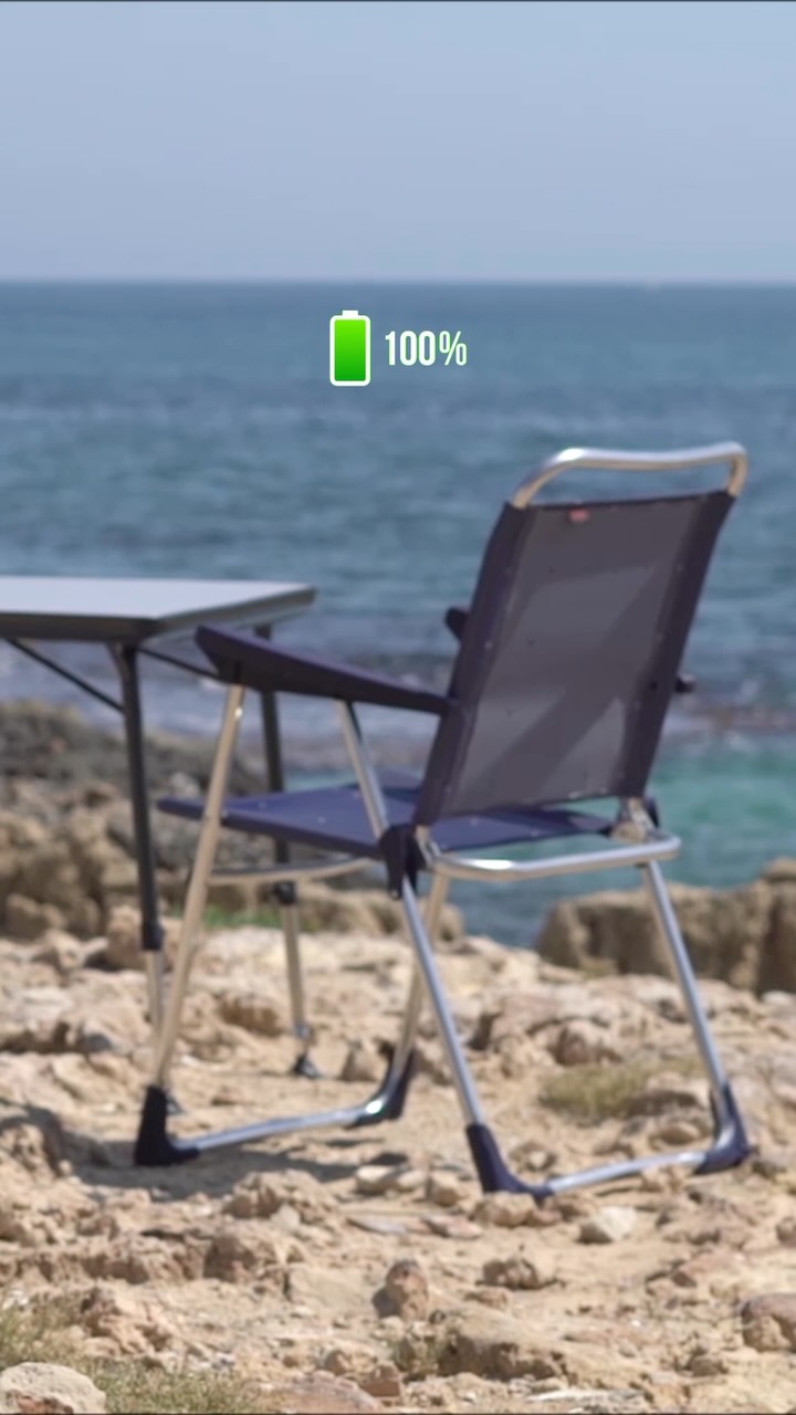 Silla-cama De Playa Crespo AL/222-m-06, 7 Posiciones, Estructura De Aluminio Y Tejido Multifibra, 64x71x84 Cm, Soporte 110 Kg, Peso 2,1 Kg, Con Bolsillo Trasero Y Reposabrazos