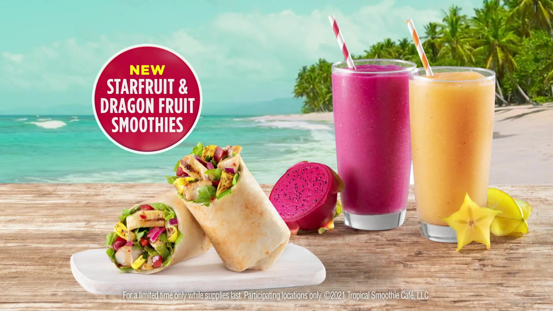 Tropical Smoothie Cafe Caught you peeking’ at paradise