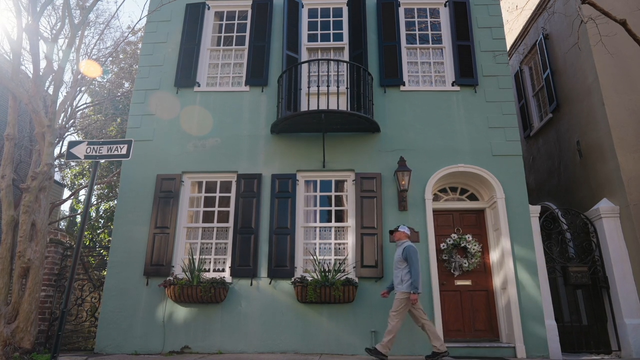 We’re diving into the mystery of one of Charleston’s most iconic colors ...
