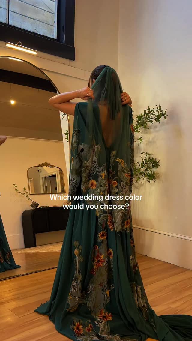teal and brown wedding dress Meadow forest green, Meadow ivory or Meadow teal? 🌿✨ , •, Visit our boutiques in —Chicago & San Francisco—where you can try on the most one-of-a-kind dresses you’ve ever seen. Can’t make it to Jade Bridesmaid Dress Long graduation dresss Sizes for daughter's dress:128 cm The fabric in this