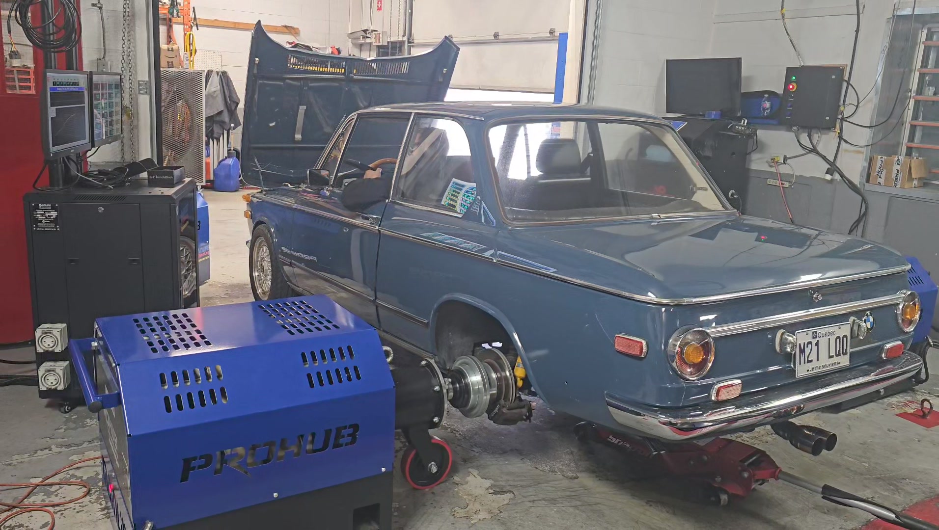 Last dyno tune of the week: Bmw 2002 with an E30 M3 S14 swap, running ...