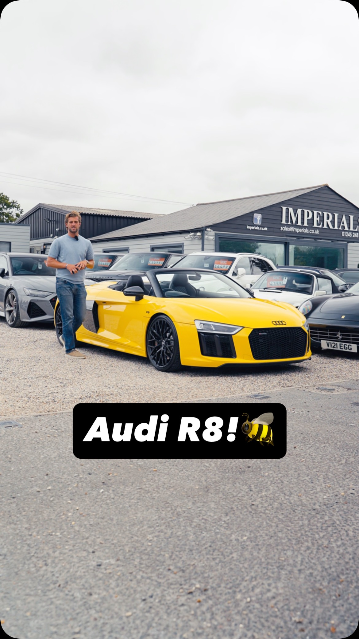 Join us as we attempt to diagnose a running issue with an R8 V10