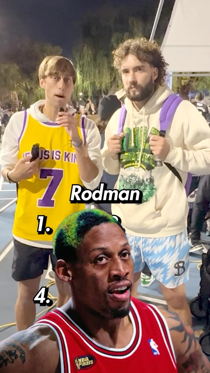 Ranking Dennis Rodman’s Hair 😳 #nba #style #basketball #cut #rodman # ...