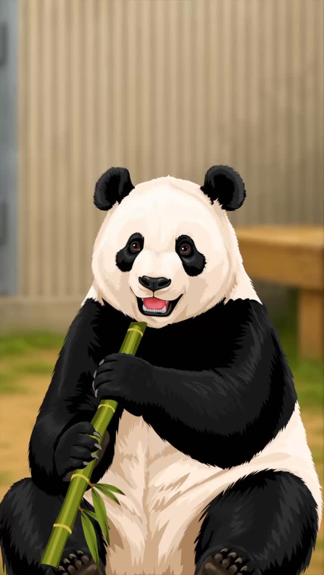 This panda remembered him after years… 🥹🐼 A reel is going viral