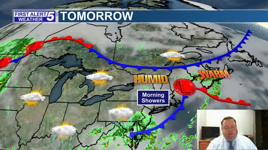 Current conditions around Maine | Meteorologist Todd Simcox | Facebook