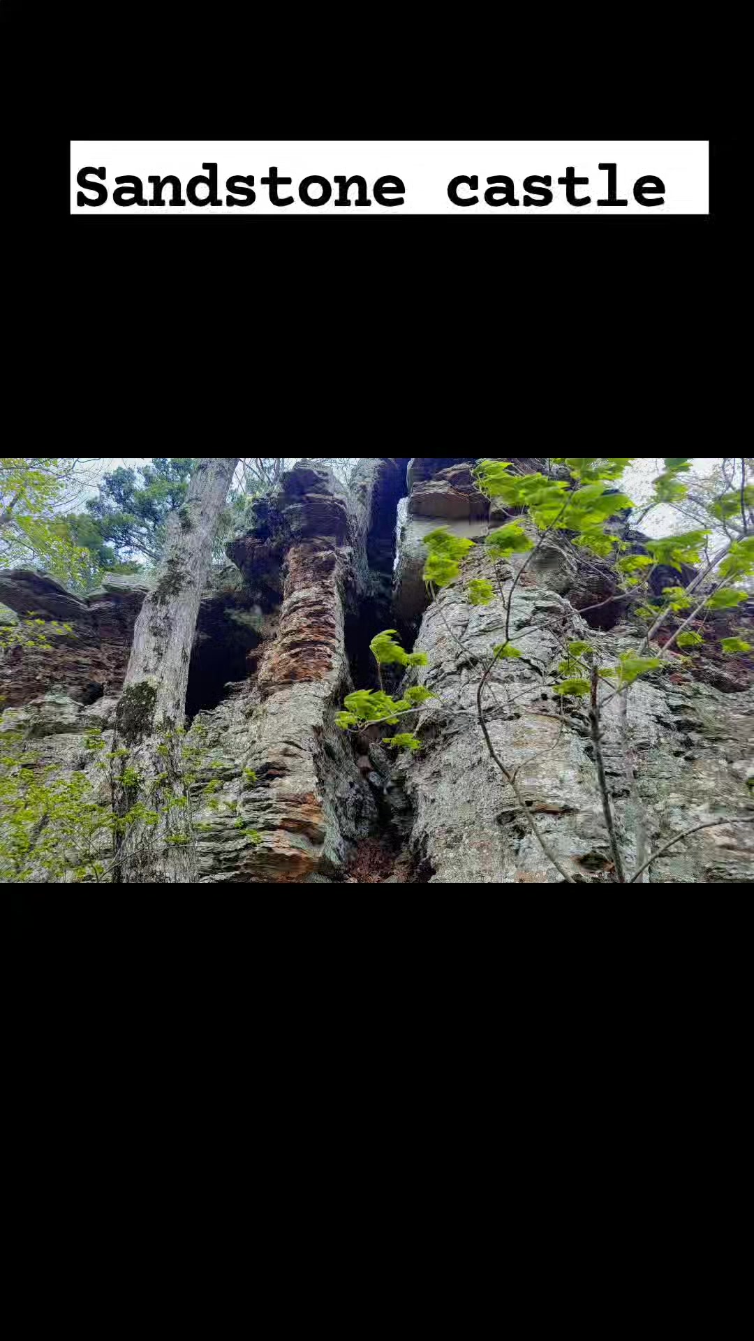 From my trip Sandstone castle in pelsor, Ar #outdoors #exploremore # ...