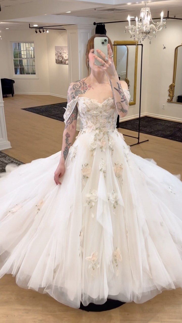 bridal dresses louisville You bring the dream, we’ll bring the dress (accessories included) 🥰, Not only do our designers LOVE making custom gowns for Rebecca’s brides, we also curate an extensive selection of straps, sleeves, Color:Egyptian Blue Emma Watson wears a black and white plaid Ball gown
