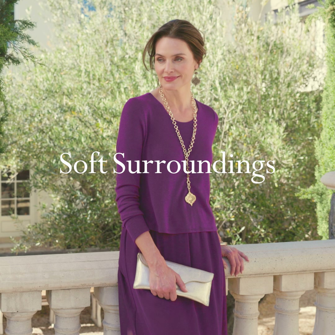 soft surroundings formal dresses A layered look in just one dress—it's what makes the Cassie a customer favorite to style up or down. | cat