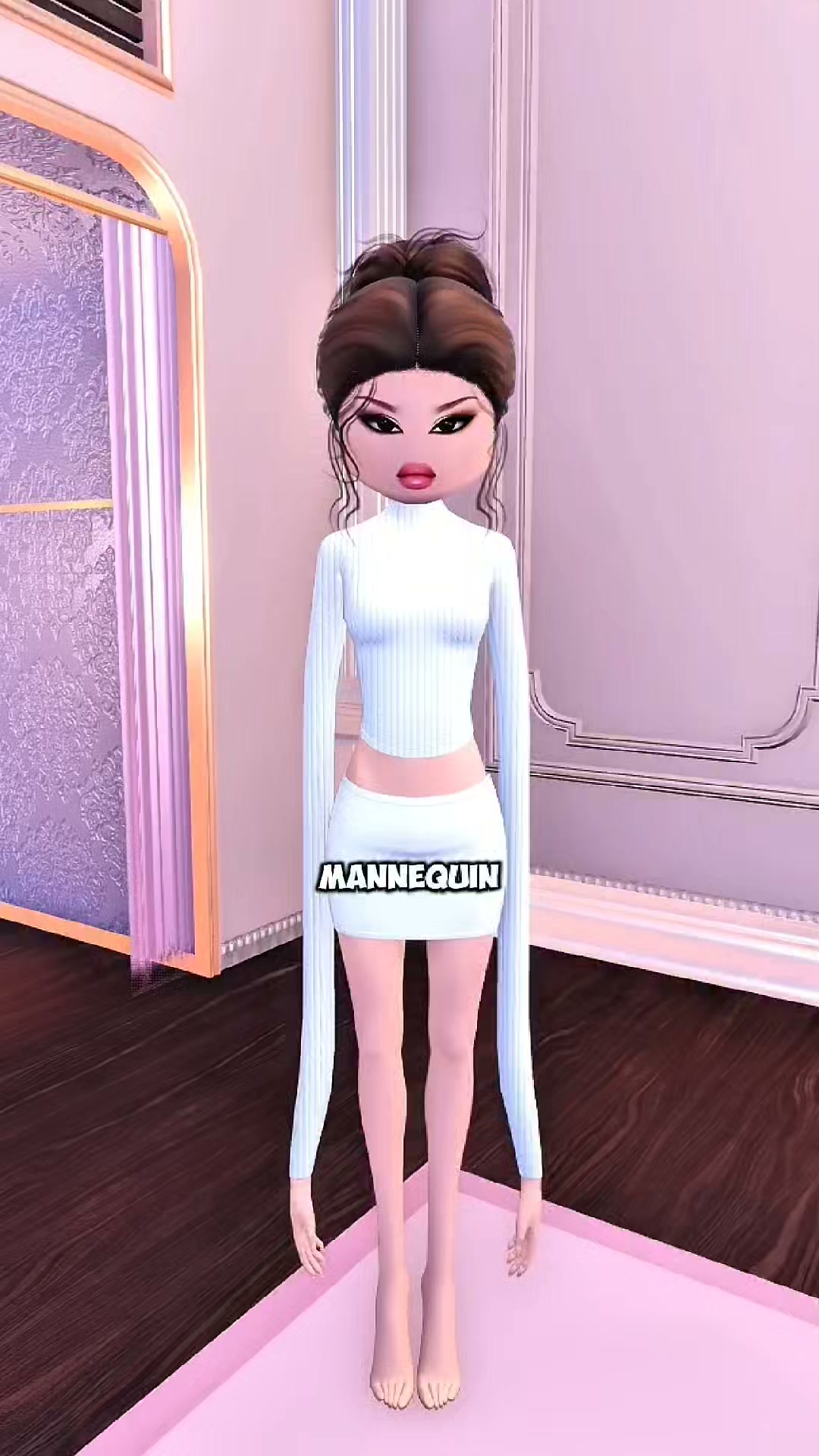 Trolling as a MANNEQUIN in Dress to Impress!! #dresstoimpress #shorts #roblox | Dr Laba