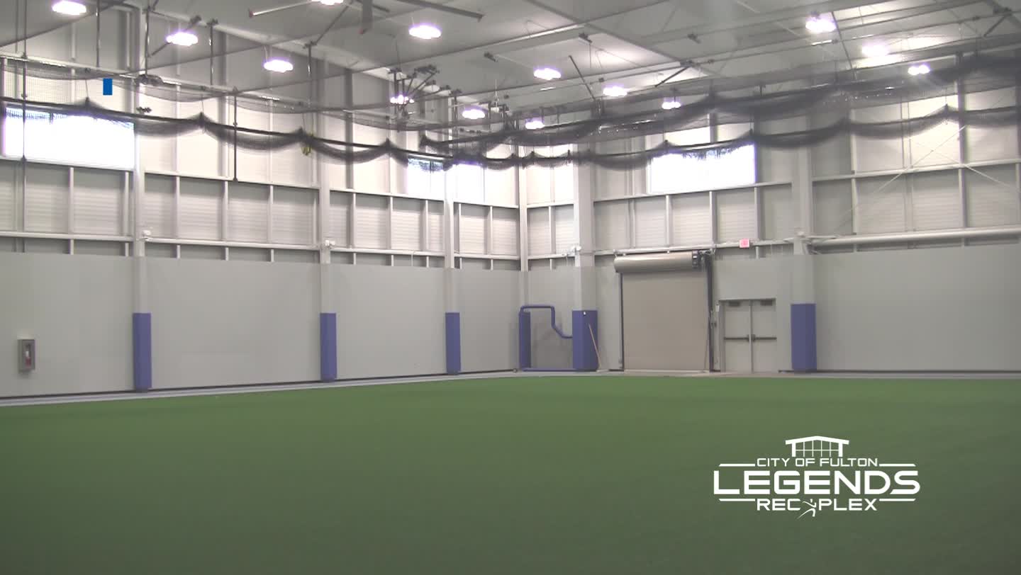 One of the unique areas inside Legends Rec-Plex is the turf fieldhouse ...