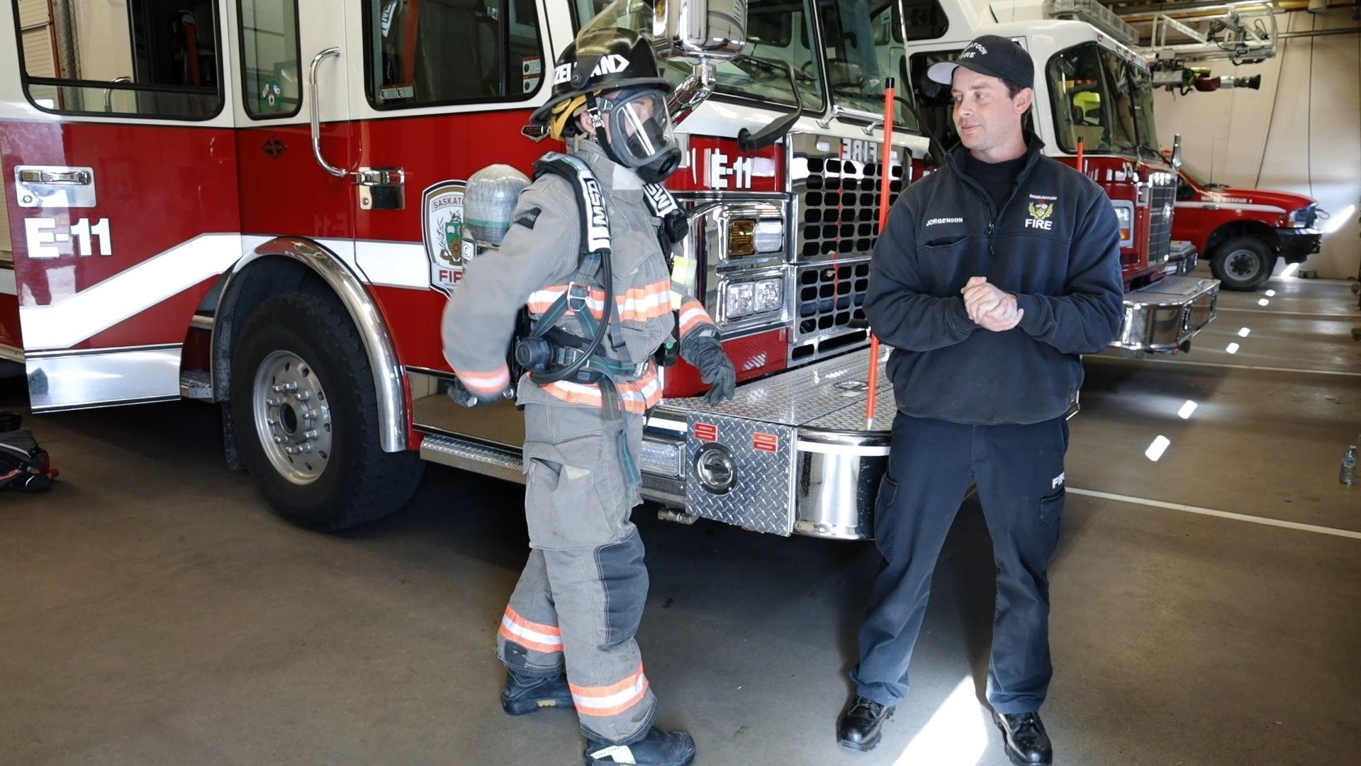 🚒 Great video tour of Engine #11... - Mount Royal - Saskatoon