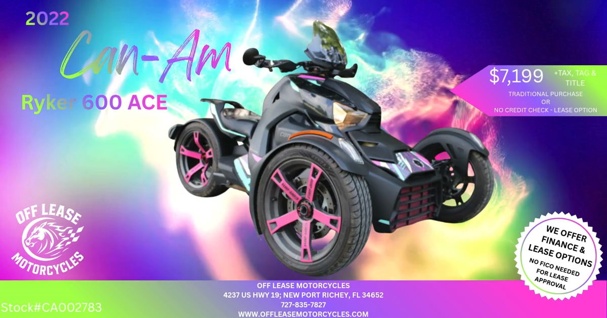 🚨 Fun & Easy 3-Wheel Adventure from Off Lease Motorcycles! 2022