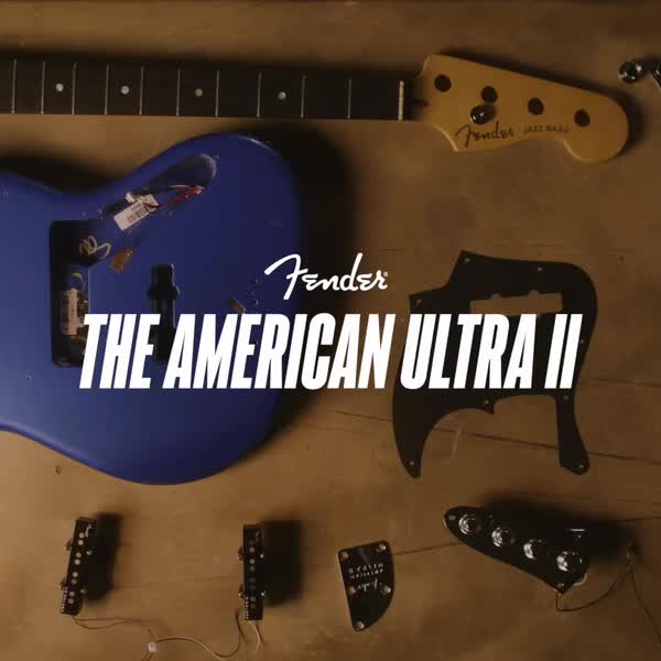 Watch the American Ultra II Jazz Bass transform from a vision into