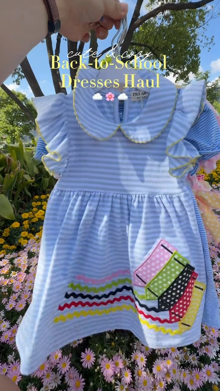 ✏️ The cutest pencil dress for the cutest student 💕, Back To School best seller is here! 🍎✨, Shop Back To School 📚, https://ryleefaithdesigns.com/collections/back-to-school, #BackToSchool #BestSeller 