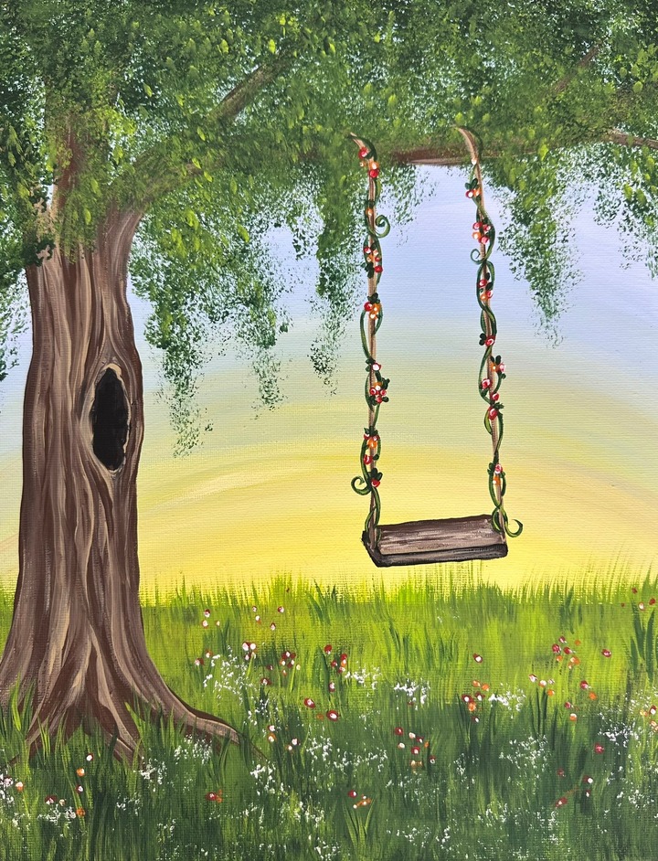Here's another easy step by step painting tutorial that's fun to