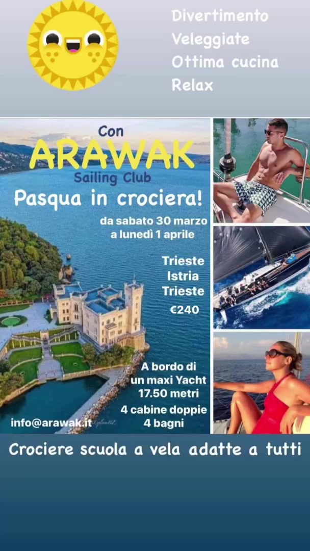 InterCharter Yacht Charter Broker by Arawak Sailing Club Italiano | Trieste