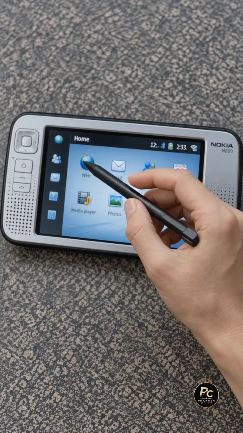 A tablet made just for the internet? 😳🌐 Nokia N800 | Prakash Chandra