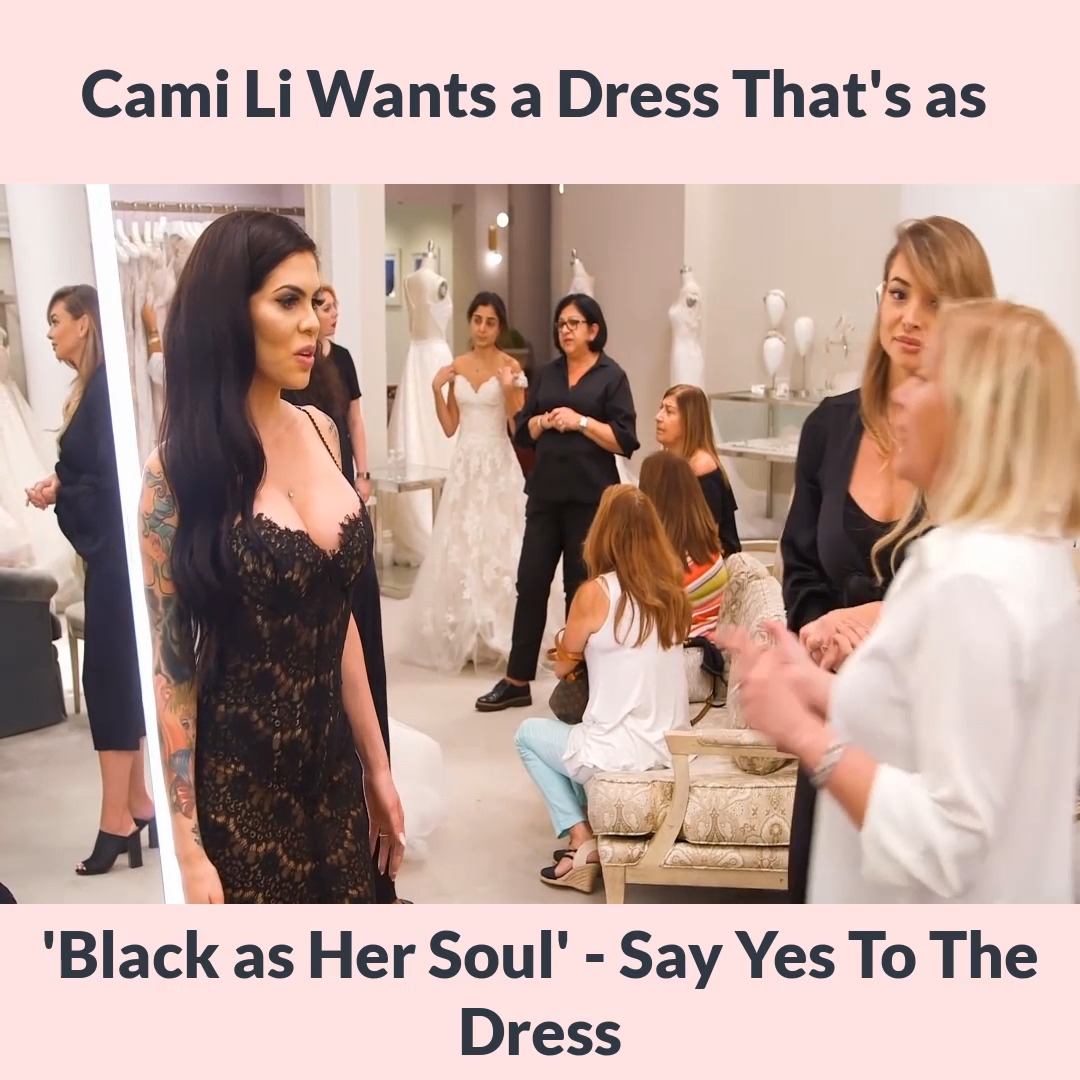Cami Li Wants a Dress That's as 'Black as Her Soul'- Part 2 | Say Yes To The Dress #sayyestothedress #weddingdress