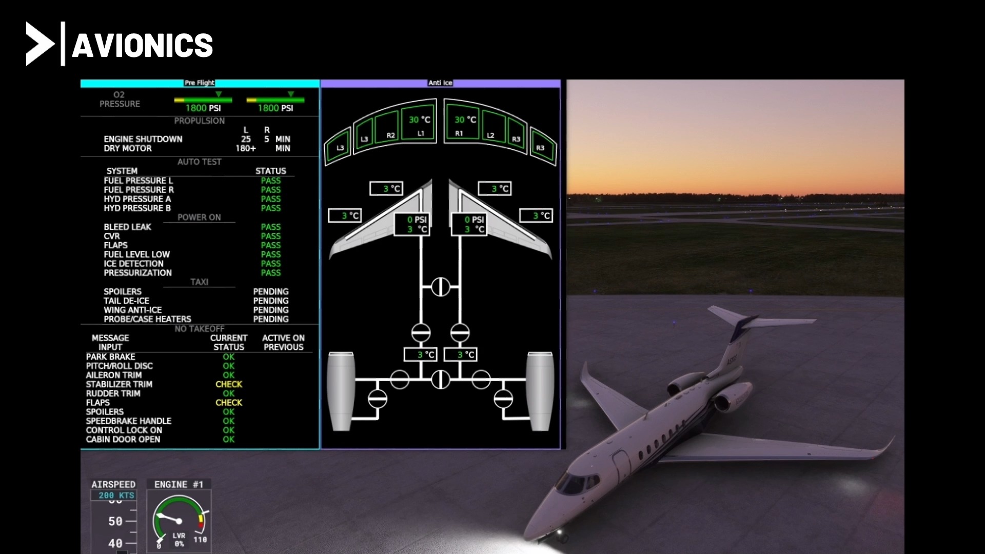 Chris Burnett from Working Title discusses the avionics systems in ...