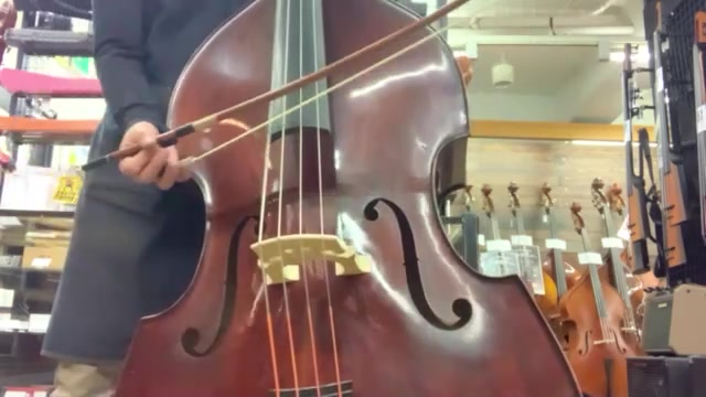試奏サンプル動画】 坂本虎次郎のコントラバス、音出ししてみました