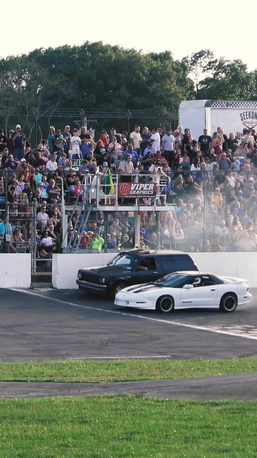S10 Blazer gets kicked out of Spectator Drags at Seekonk Speedway ...