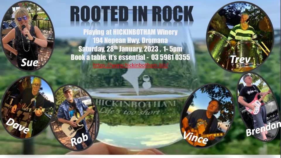 Hot off the press.... Rooted in Rock playing 