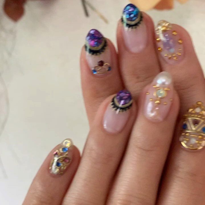 ﾟ Aladdinデザイン Muse Nailღtomoko