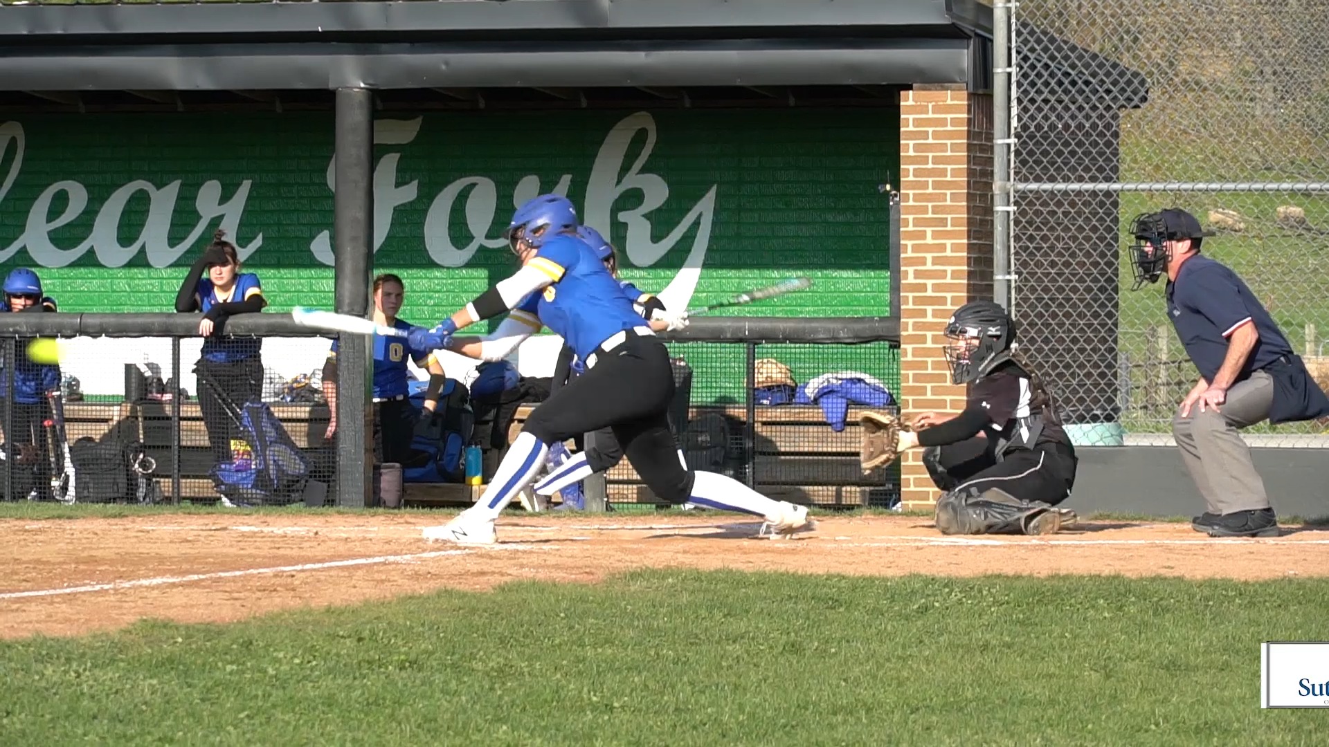 Courtney Palmer makes exceptional play at Shortstop Coming off the