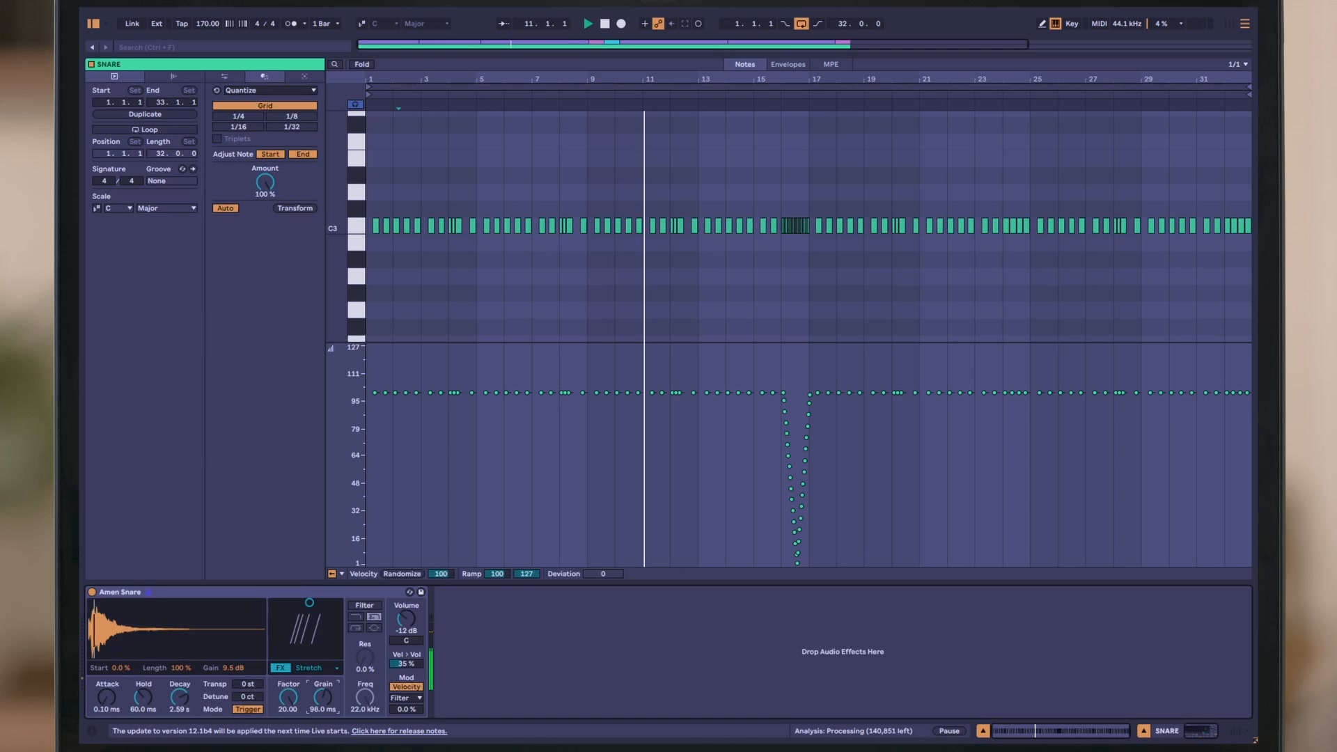 Learn how to add movement and energy to your drum sounds with Live 12.1 ...