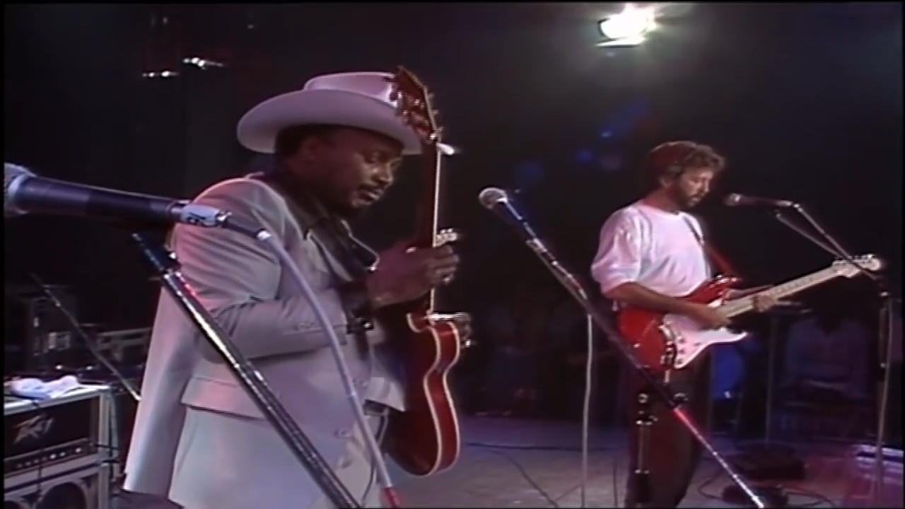In July of 1986, Eric joined Otis Rush onstage at Montreux Jazz
