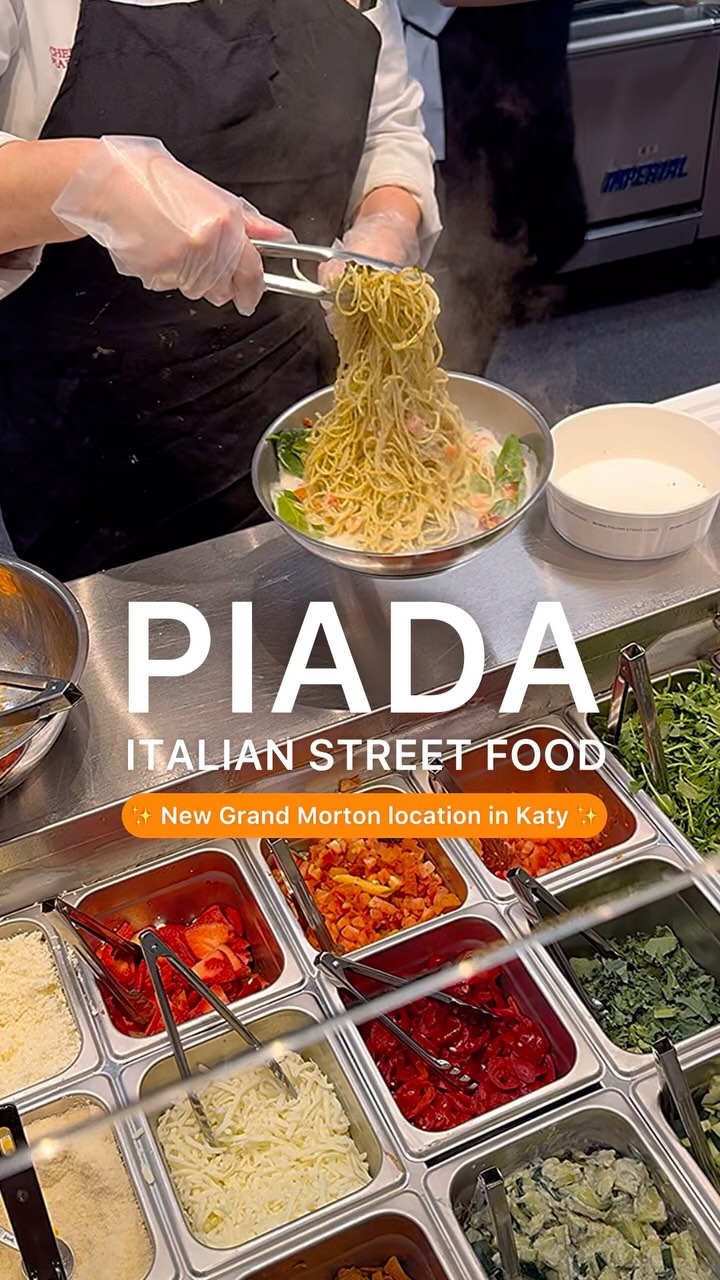 NEW Piada Italian Street Food in Grand Morton, Katy, TX! They just ...