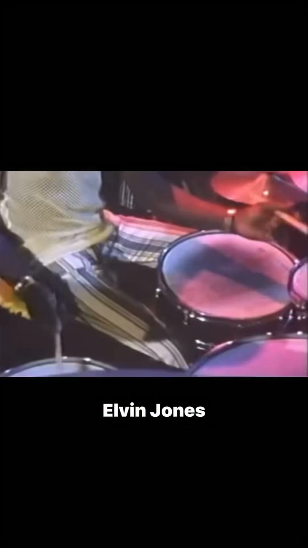 Drummer Elvin Jones's Jazz Machine toured Europe in 1991 with