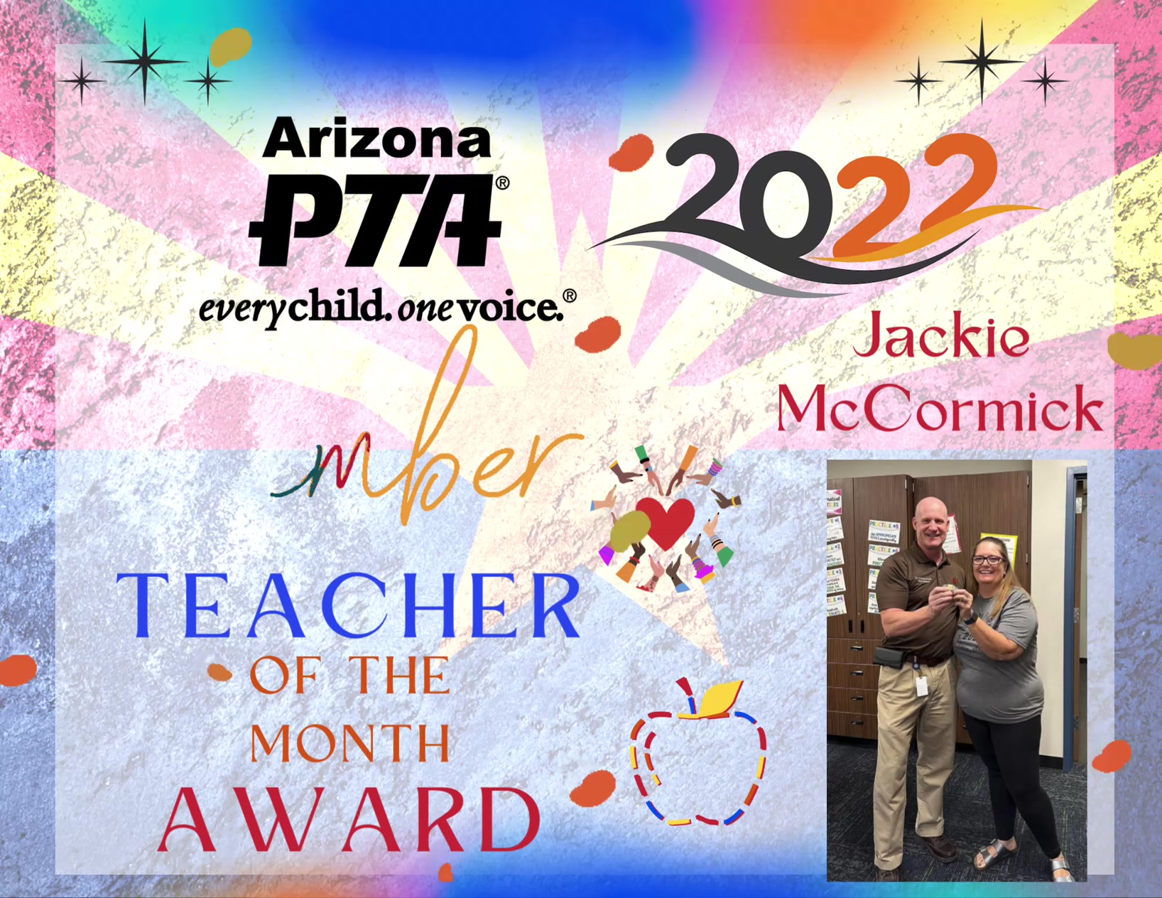 Congratulations to Mrs. Jackie McCormick of Union Park PTSA for being ...