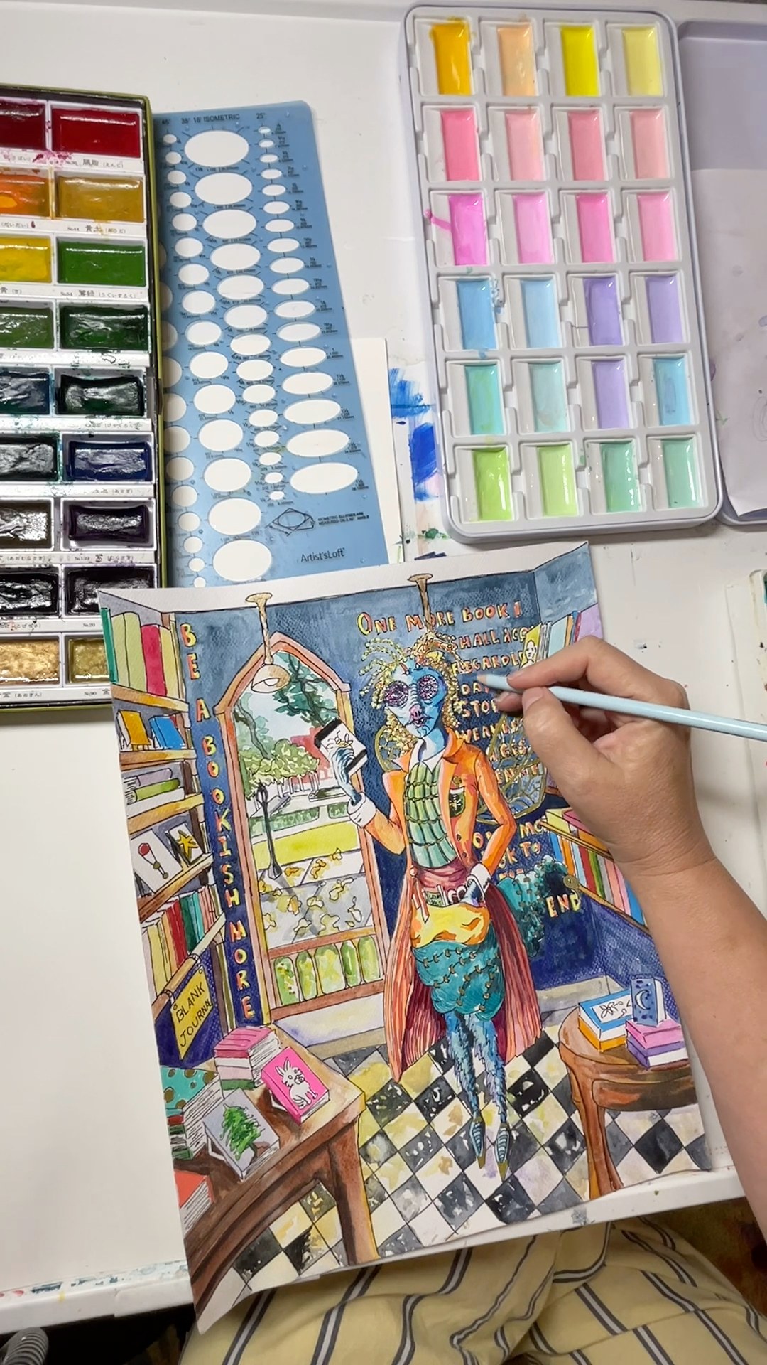 New Book: C'MON C'MON Drawings From The Set by artist Yann Kebbi