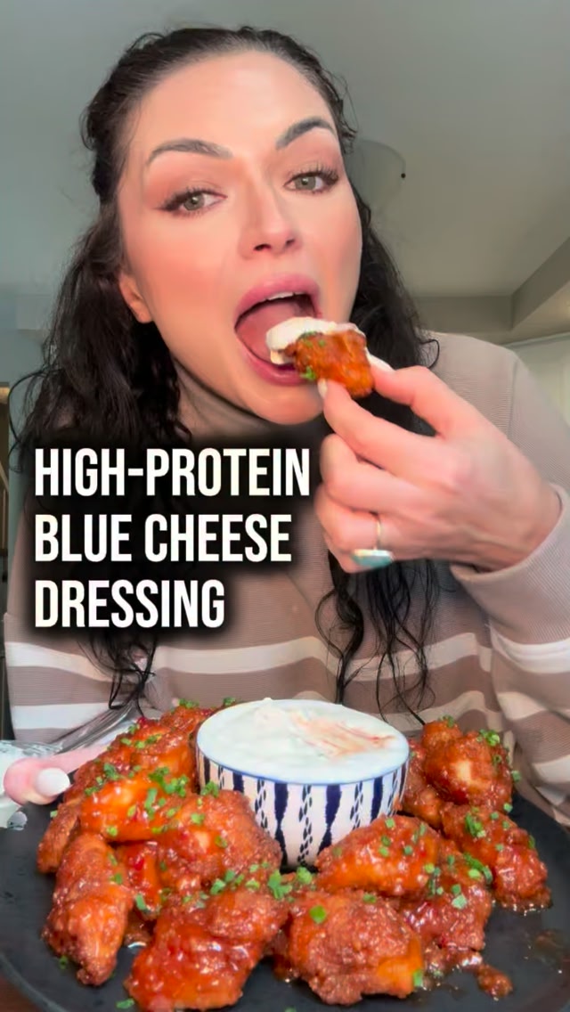 blue cheese dressing protein High-Protein Recipe: Creamy, Tangy, 66 Calories Your patrons wont want