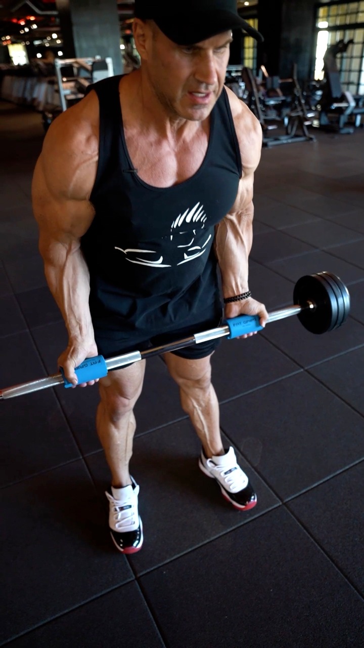 Poignées épaisses Fat Gripz Pro (bleues) Pour Musculation - Diamètre 2.25" - Neuf