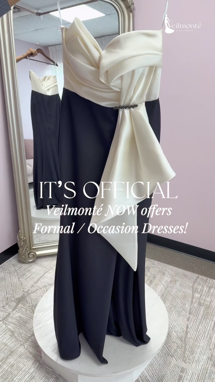 ✨ IT’S OFFICIAL!!! ✨ Veilmonté now has FORMAL & OCCASION DRESSES! 🥂👗, We’ve been waiting for this moment, and we are SO excited to finally introduce our new hand-picked Formal & Occasion Wear 