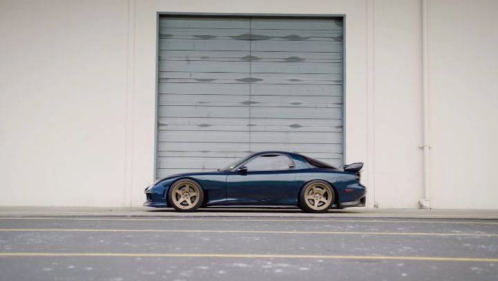 Deep KNP in Textured Bronze on @spool_sohard FD RX7! Filmed by ...