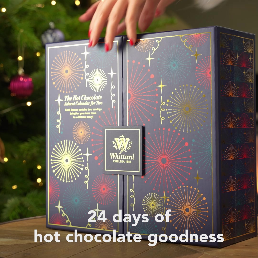 Whittard's new tea advent calendar for two, the perfect addition