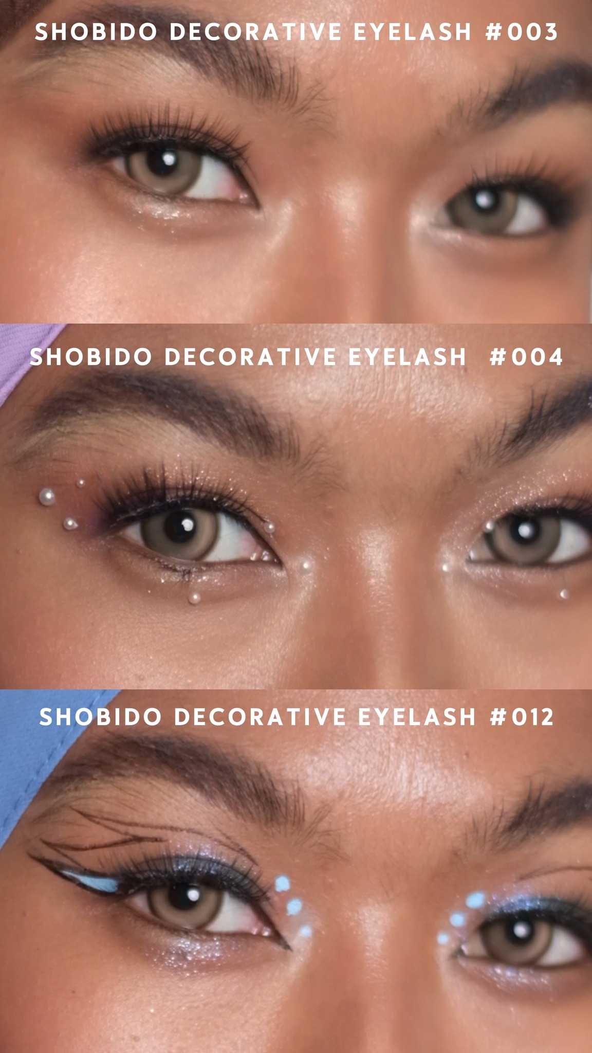 Enhance your makeup game with SHOBIDO Decorative Eyelash
