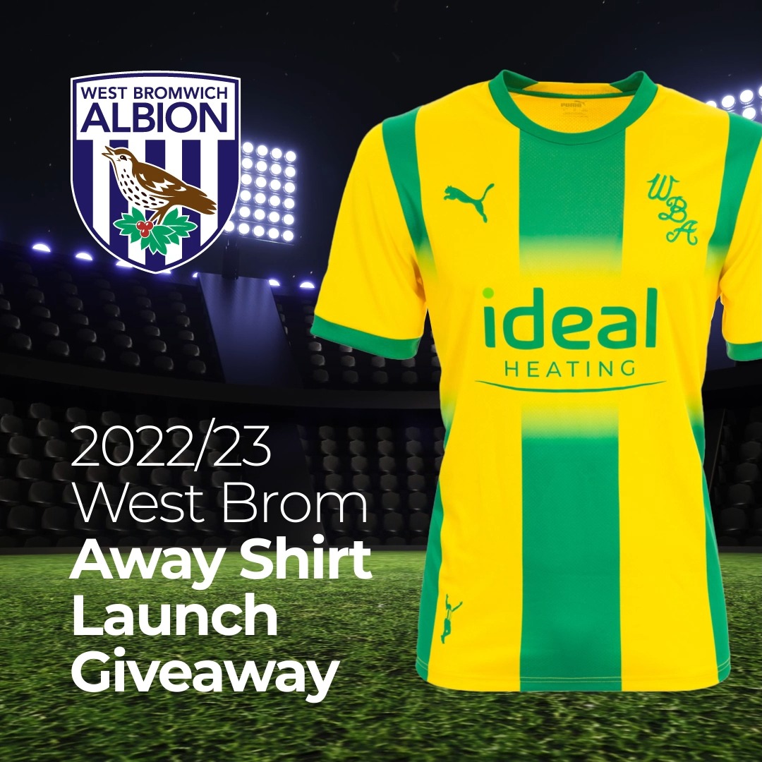 To celebrate the release of the new West Bromwich Albion away kit